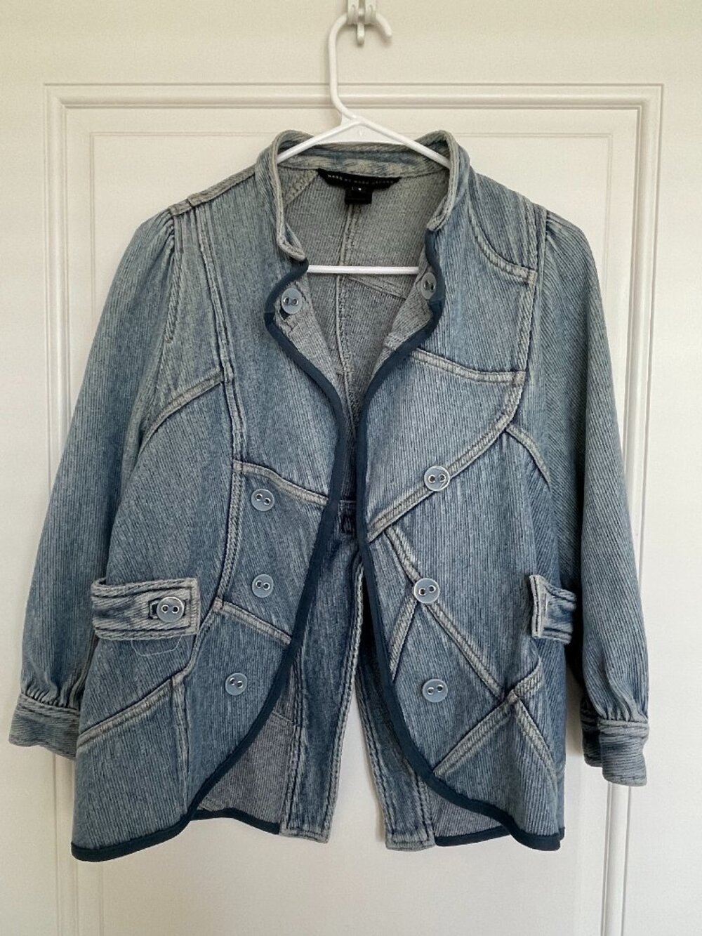 Vintage Marc by Marc Jacobs asymmetric denim jacket